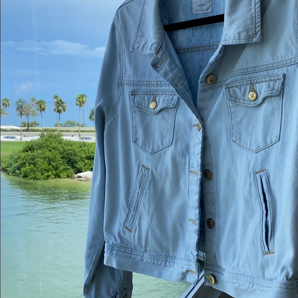J. Crew Light Blue Wash Jean Jacket